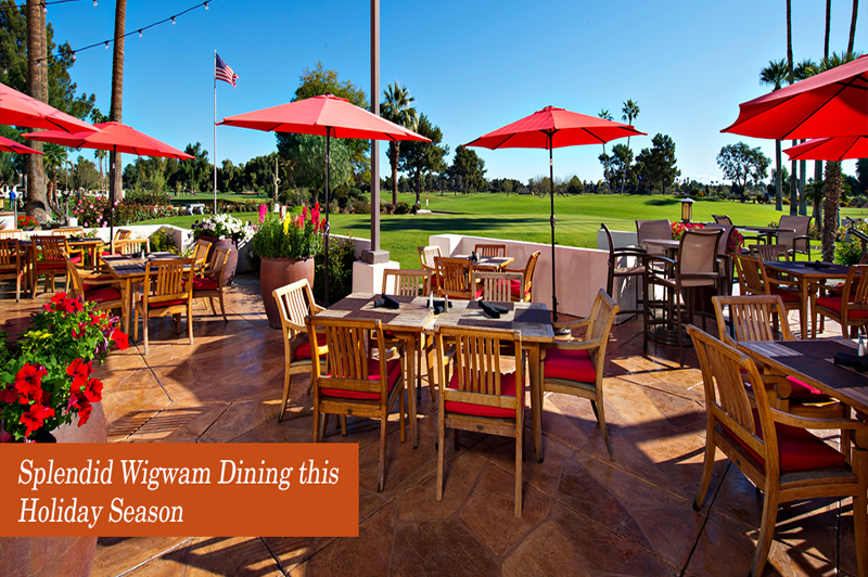 Splendid Wigwam Dining this Holiday Season