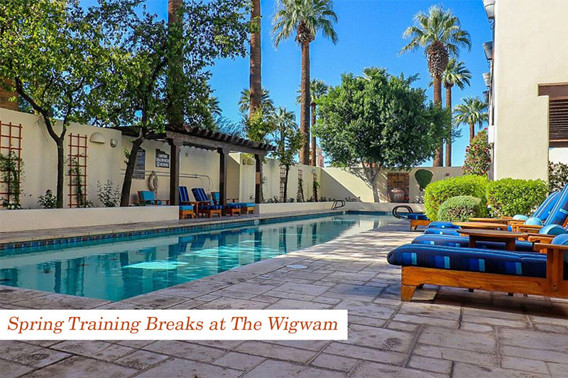 Luxuriate on Your Spring Training Breaks at The Wigwam