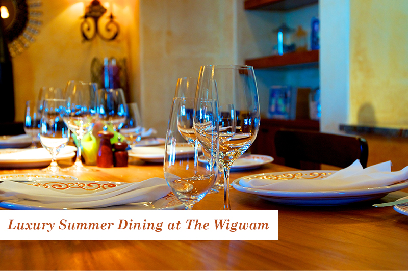 Luxury Summer Dining at The Wigwam
