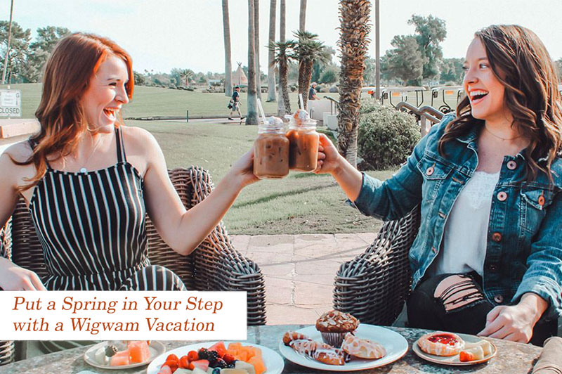 Put a Spring in Your Step with a Wigwam Vacation